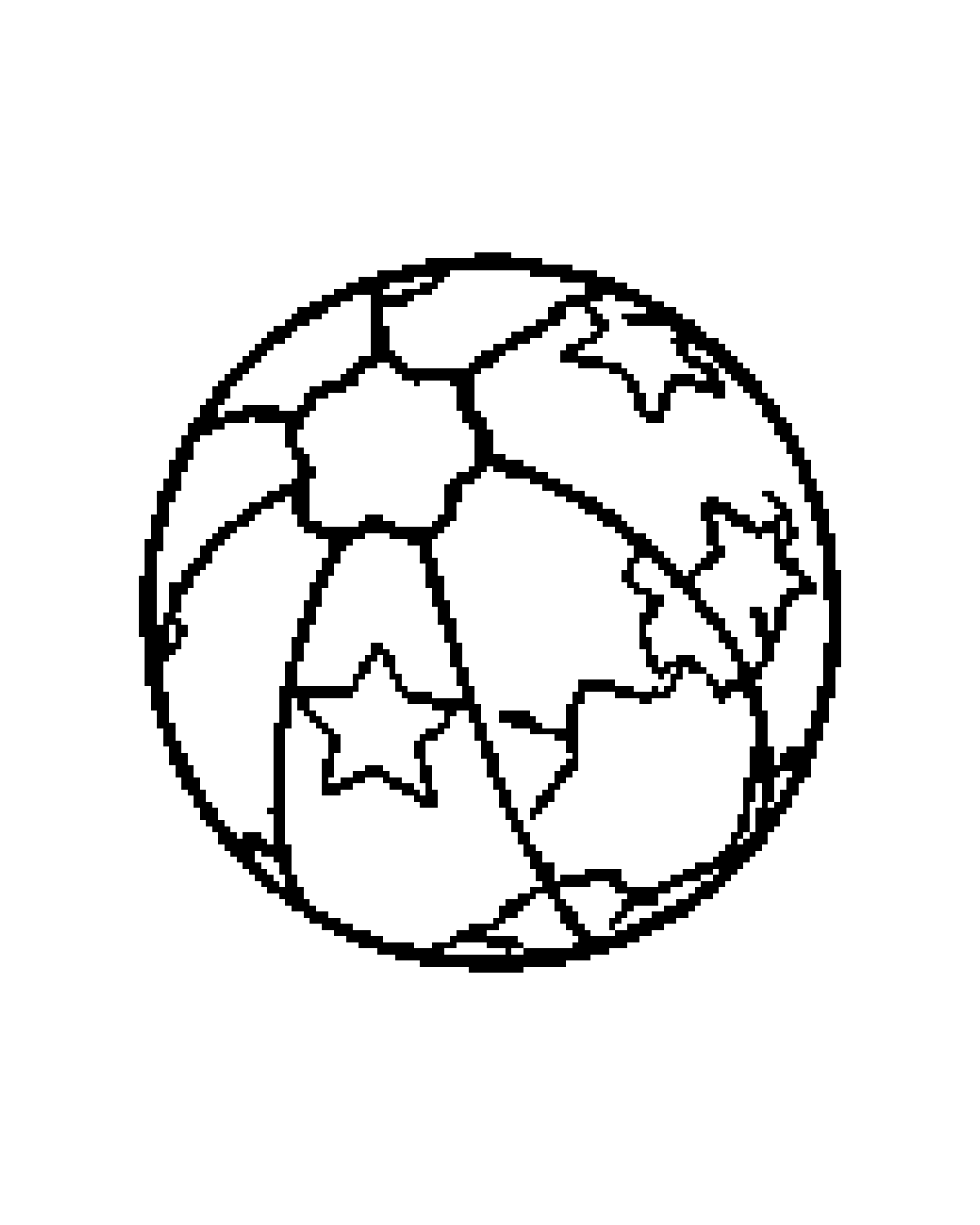 Ball printable coloring picture