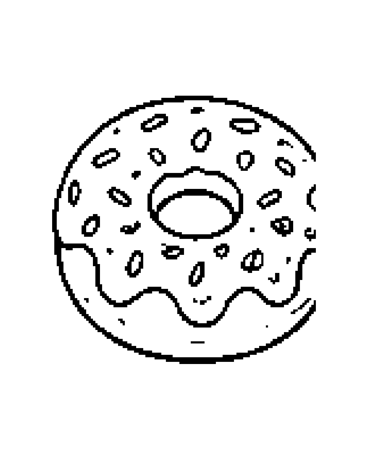 Fun & Food coloring pictures