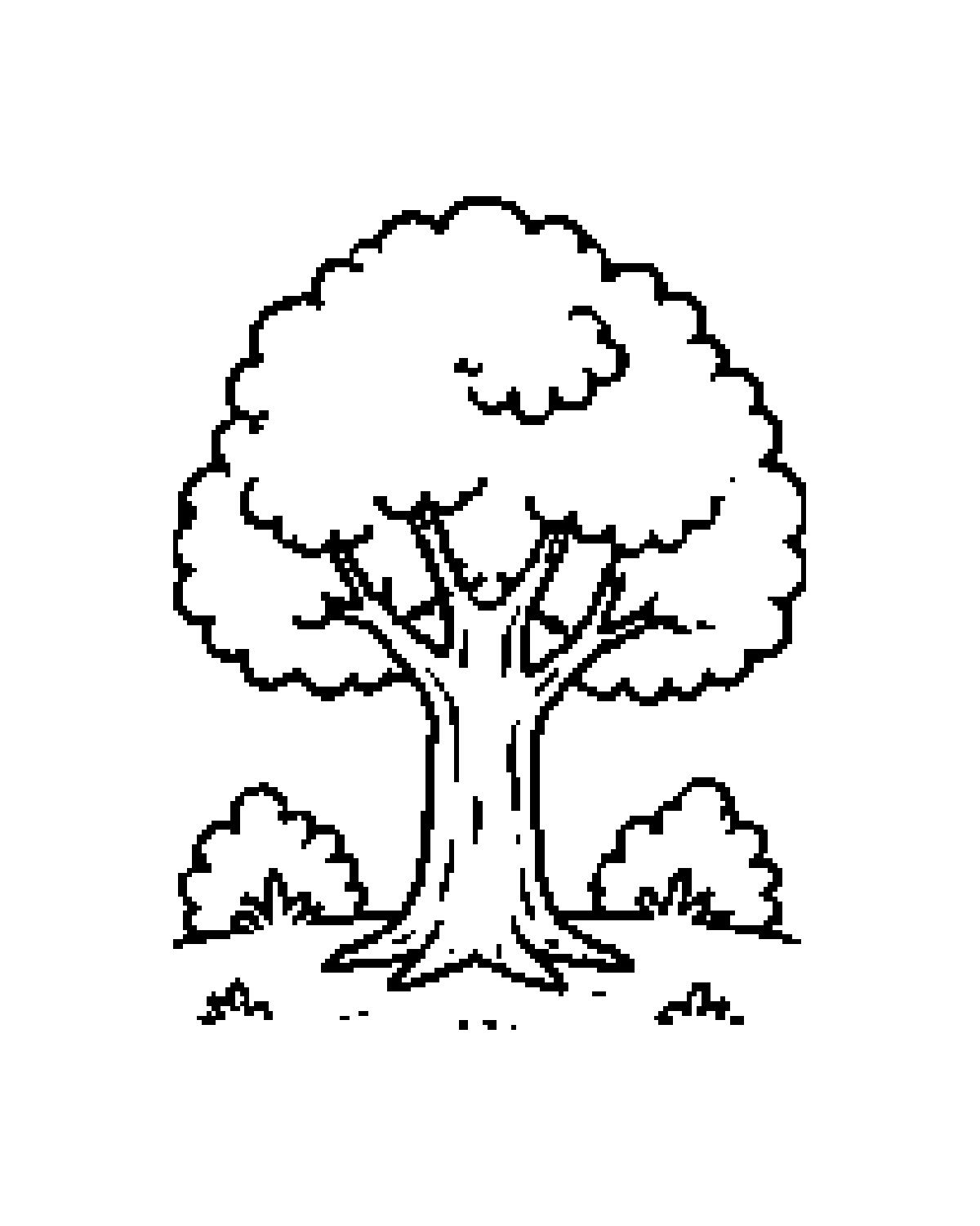 Nature coloring pictures