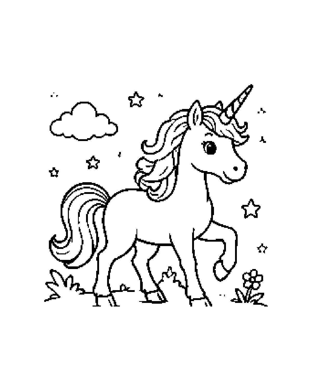 Fantasy coloring pictures